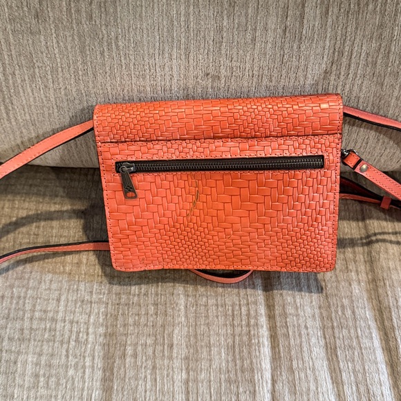 Patricia Nash coral peach Waverly Wovencollection Lanza 7 by 8 - Picture 3 of 10